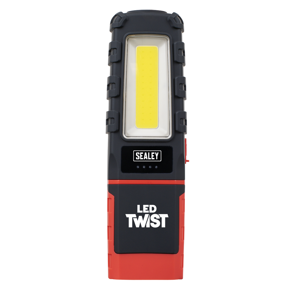LED Twist Rechargeable Inspection Light 5W COB & 1W SMD