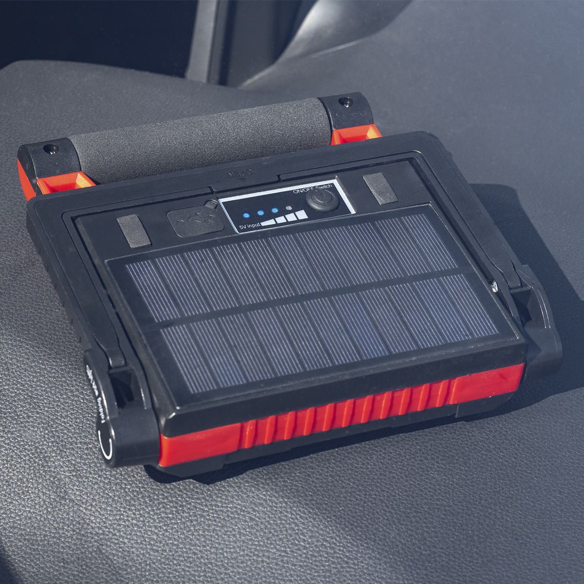 Rechargeable Solar Powered Portable Floodlight 15W COB LED