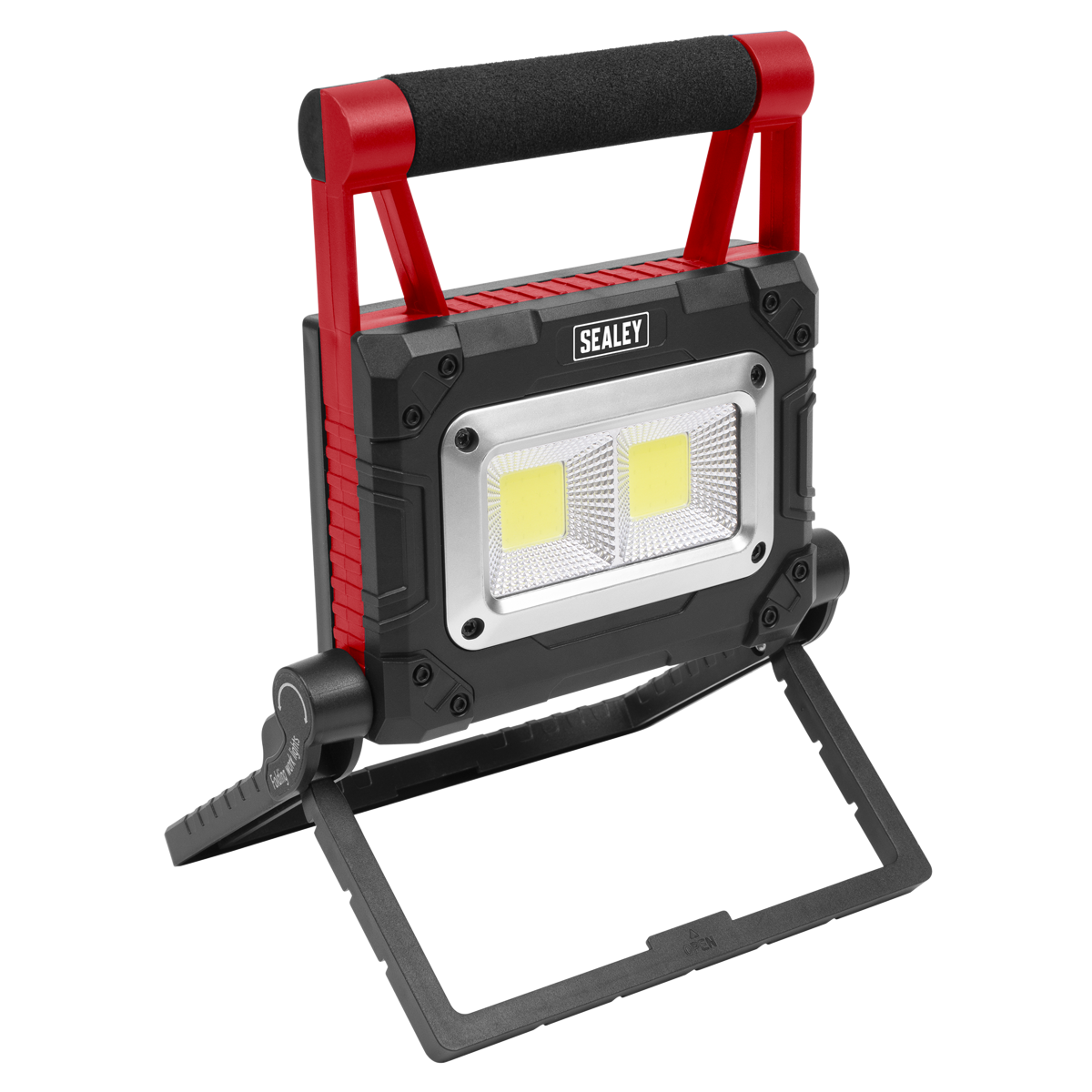 Rechargeable Solar Powered Portable Floodlight 15W COB LED