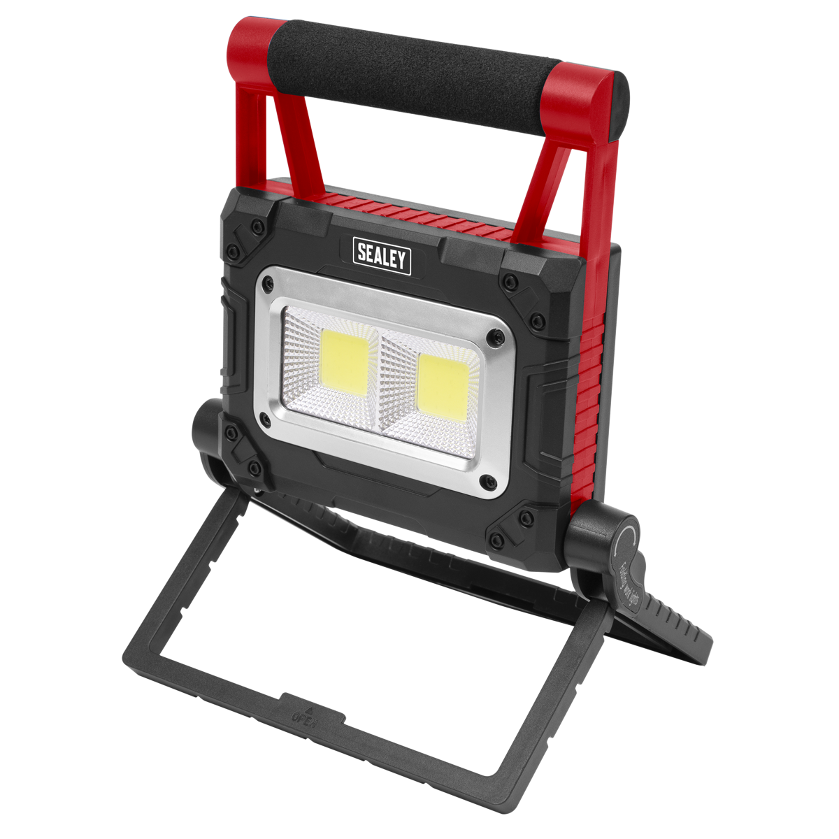 Rechargeable Solar Powered Portable Floodlight 15W COB LED
