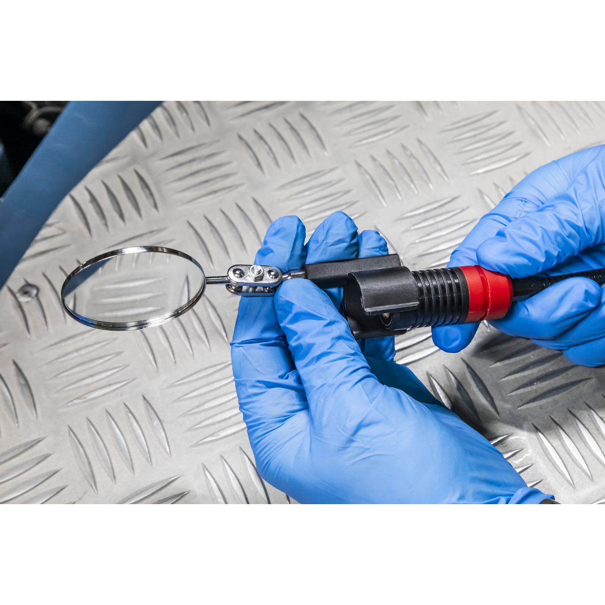 Round Mirror for LED Pick-Up Tool