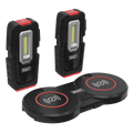 Inspection Light (x2) with Double Wireless Charging Base 3W