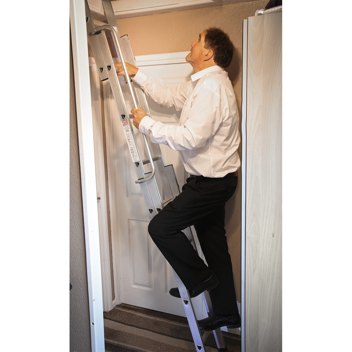 3-Section Loft Ladder - EN 14975