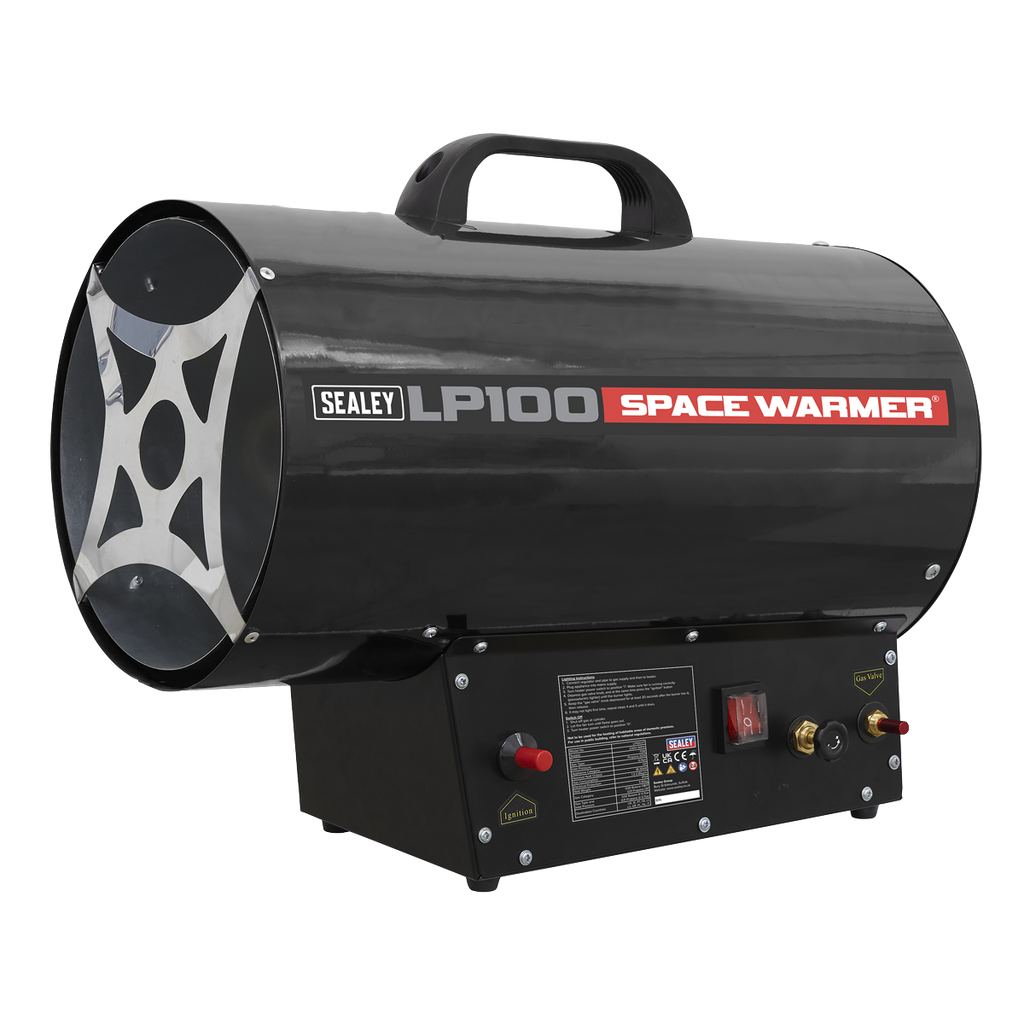 Space Warmer® Propane Heater, 61,000-102,000BTU/hr (LP100)