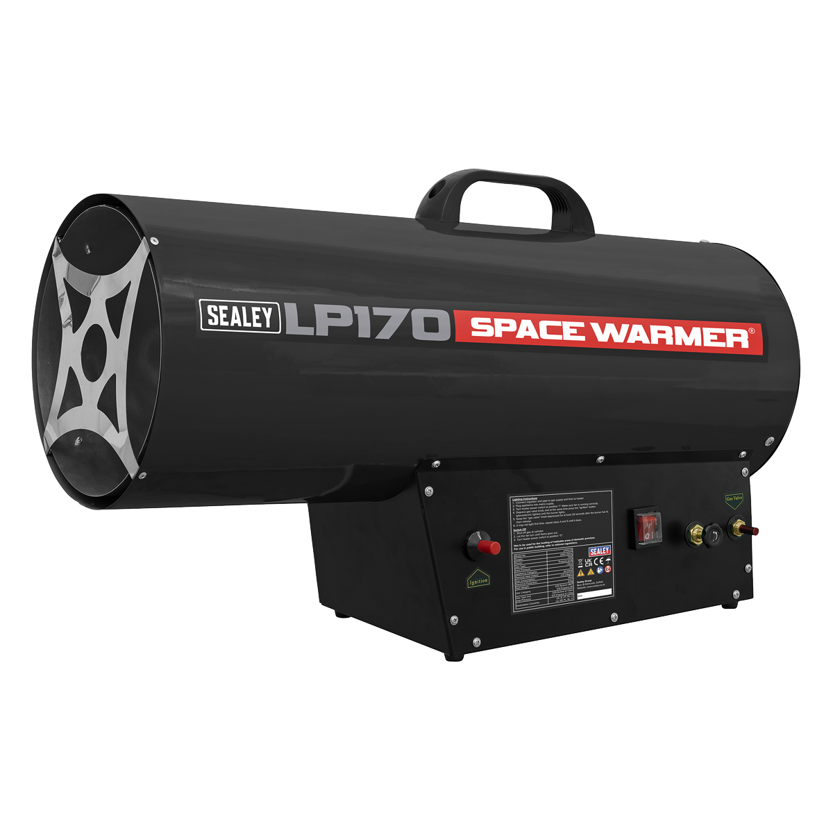 Space Warmer® Propane Heater, 102,000-170,000BTU/hr (LP170)
