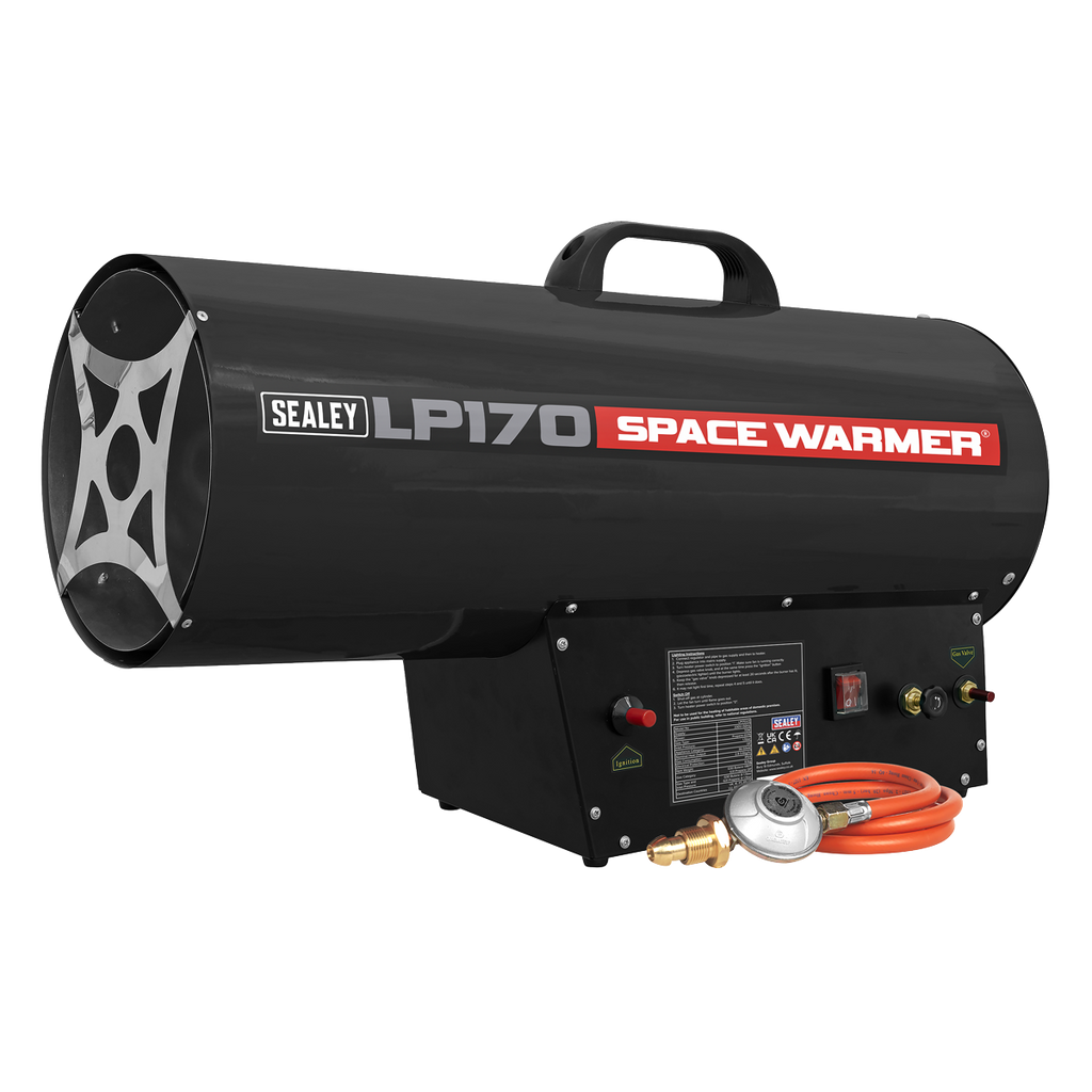 Space Warmer® Propane Heater, 102,000-170,000BTU/hr (LP170)