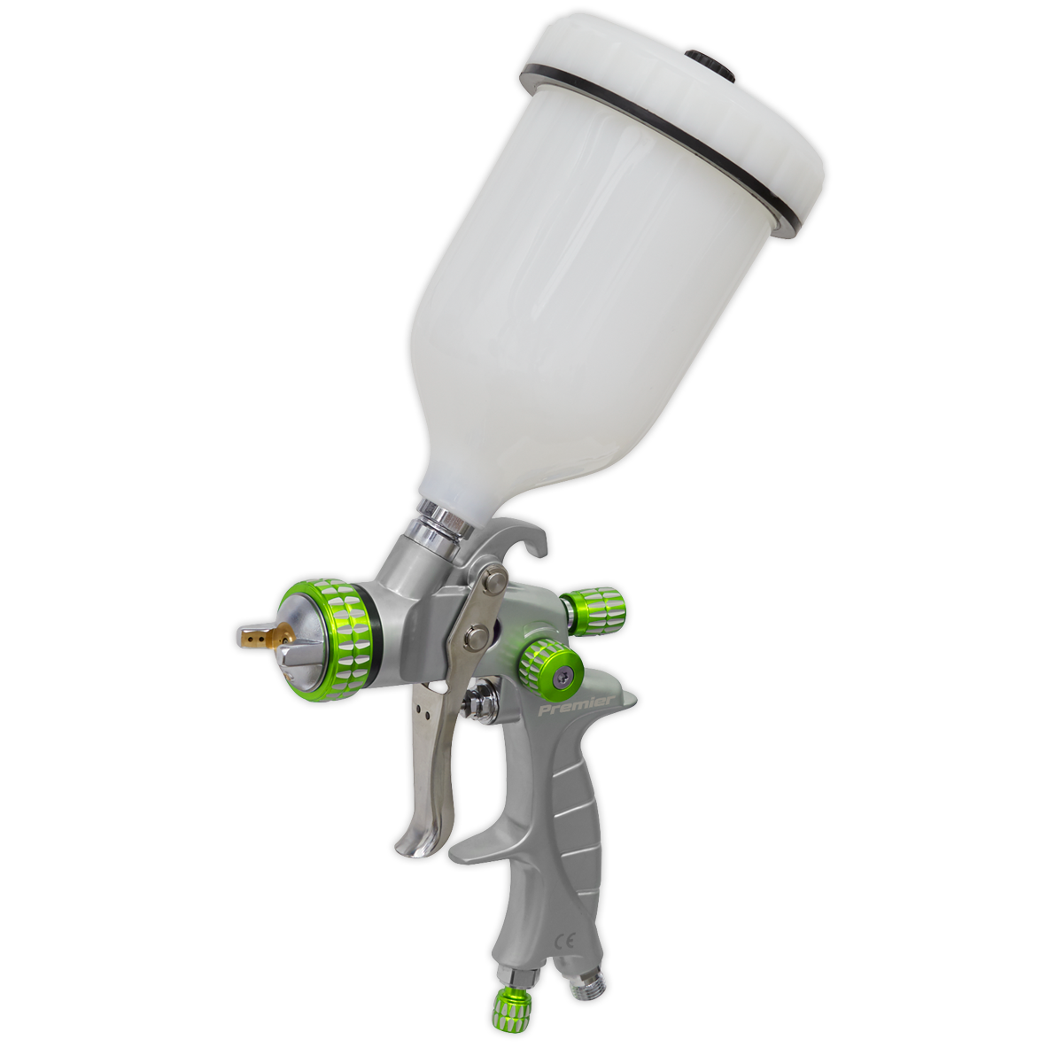 Premier Professional LVLP Gravity Feed Spray Gun 1.4mm Set-Up