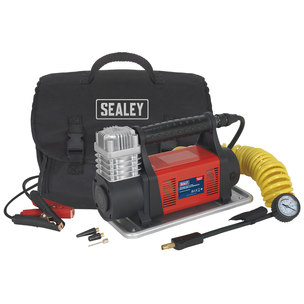Heavy-Duty Tyre Inflator/Mini Air Compressor 12V