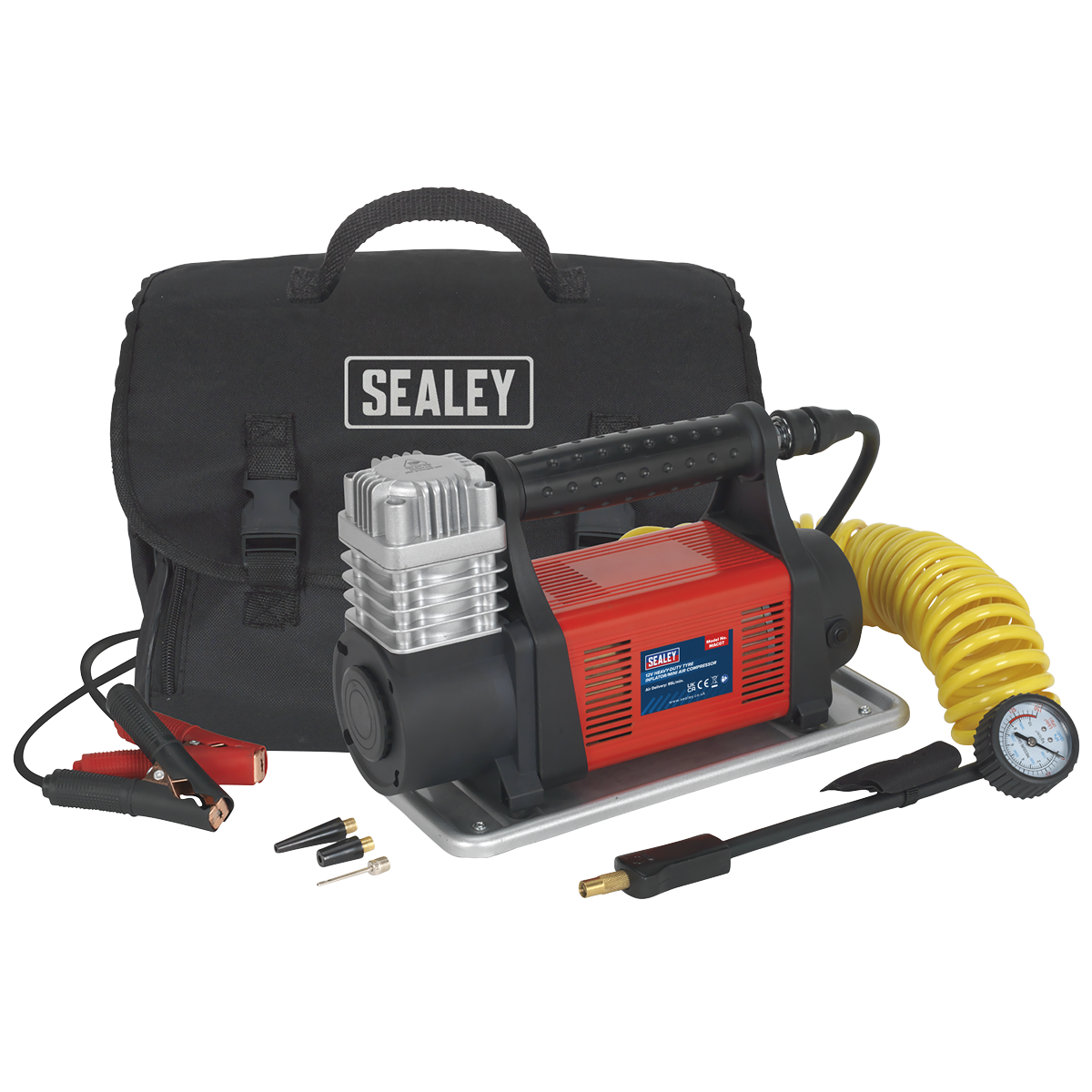 Heavy-Duty Tyre Inflator/Mini Air Compressor 12V