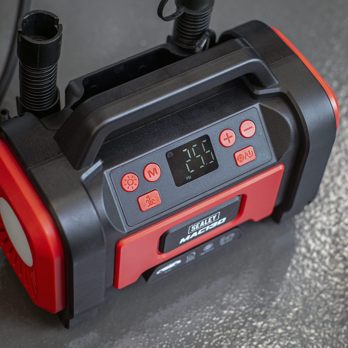Tyre Inflator & High-Volume Air Pump 12V/230V AC
