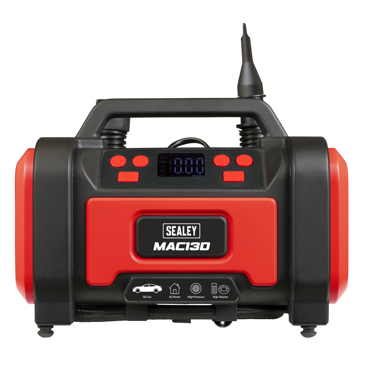 Tyre Inflator & High-Volume Air Pump 12V/230V AC
