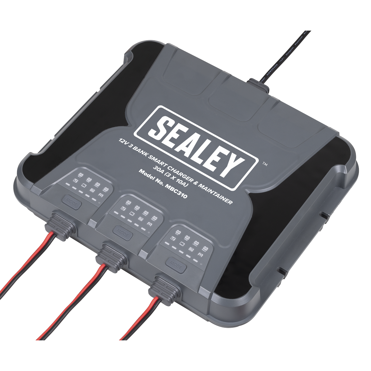 3 Bank 12V Smart Charger & Maintainer 30A (3 x 10A)