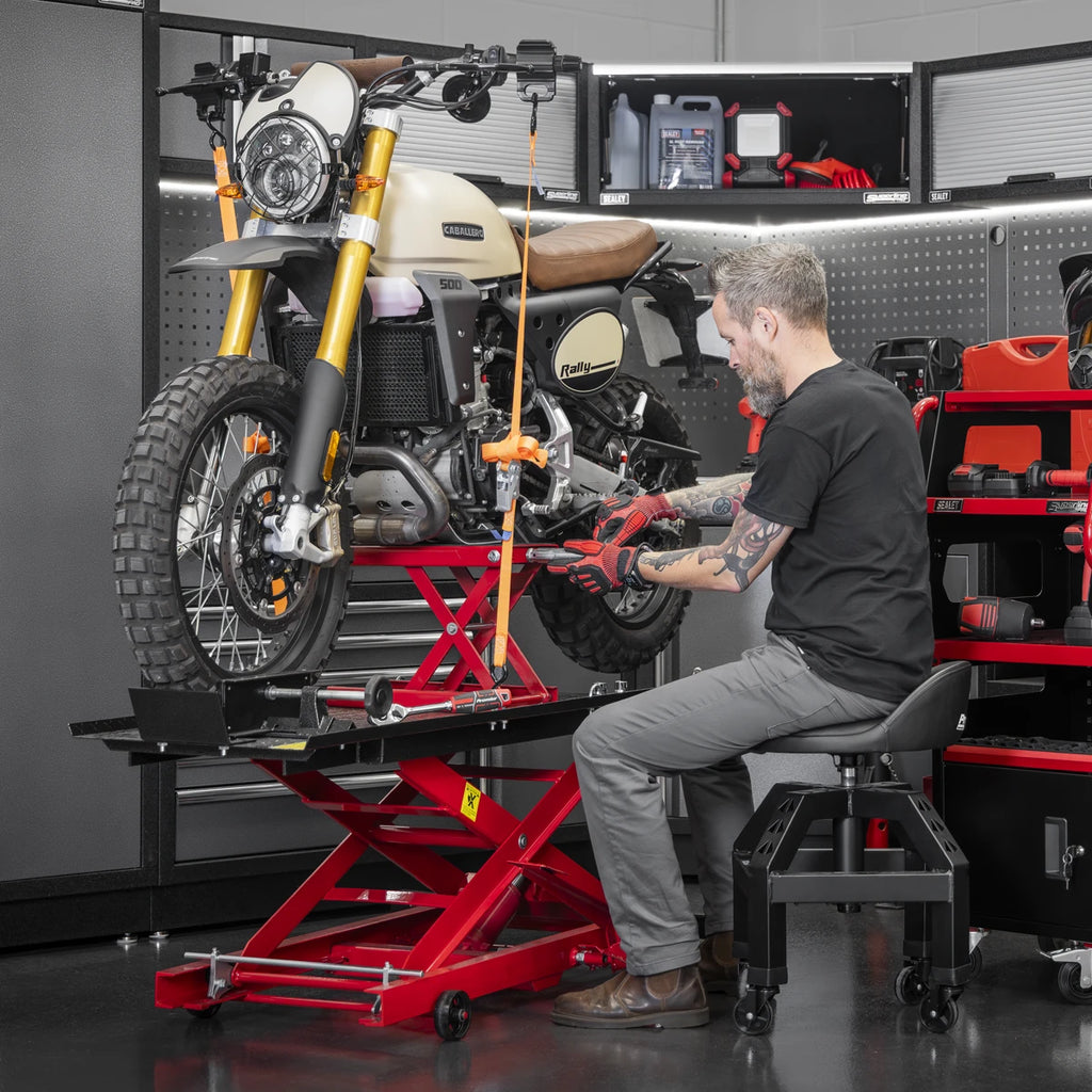 Hydraulic Motorcycle Lift, 365kg (MC365)