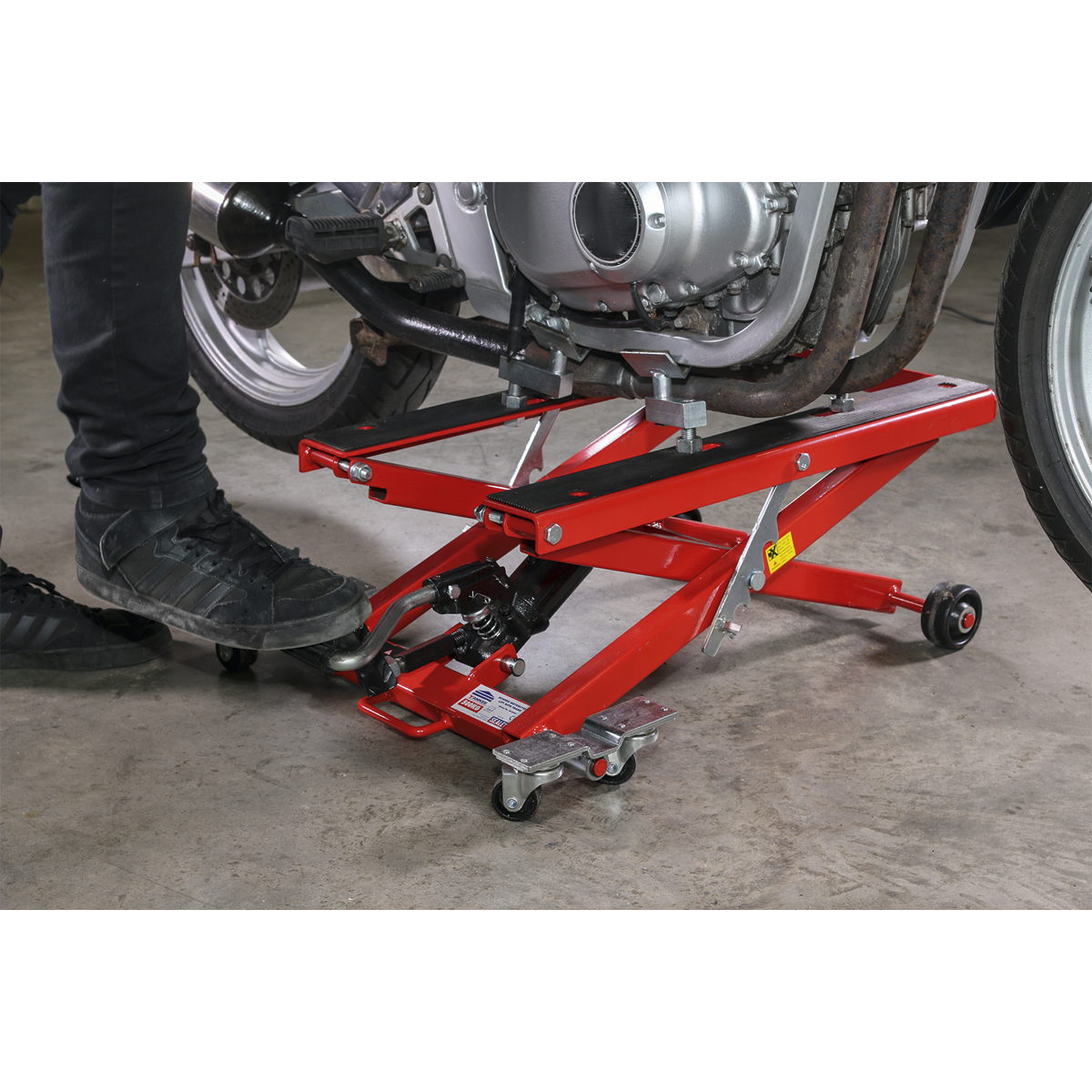 Hydraulic Motorcycle & Quad Scissor Lift, 500kg (MC4500)