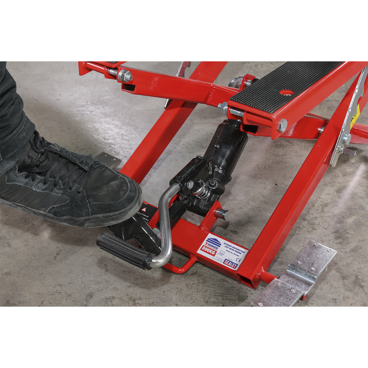 Hydraulic Motorcycle & Quad Scissor Lift 500kg Capacity