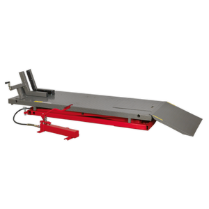 Heavy-Duty Air/Hydraulic Motorcycle Lift 680kg Capacity