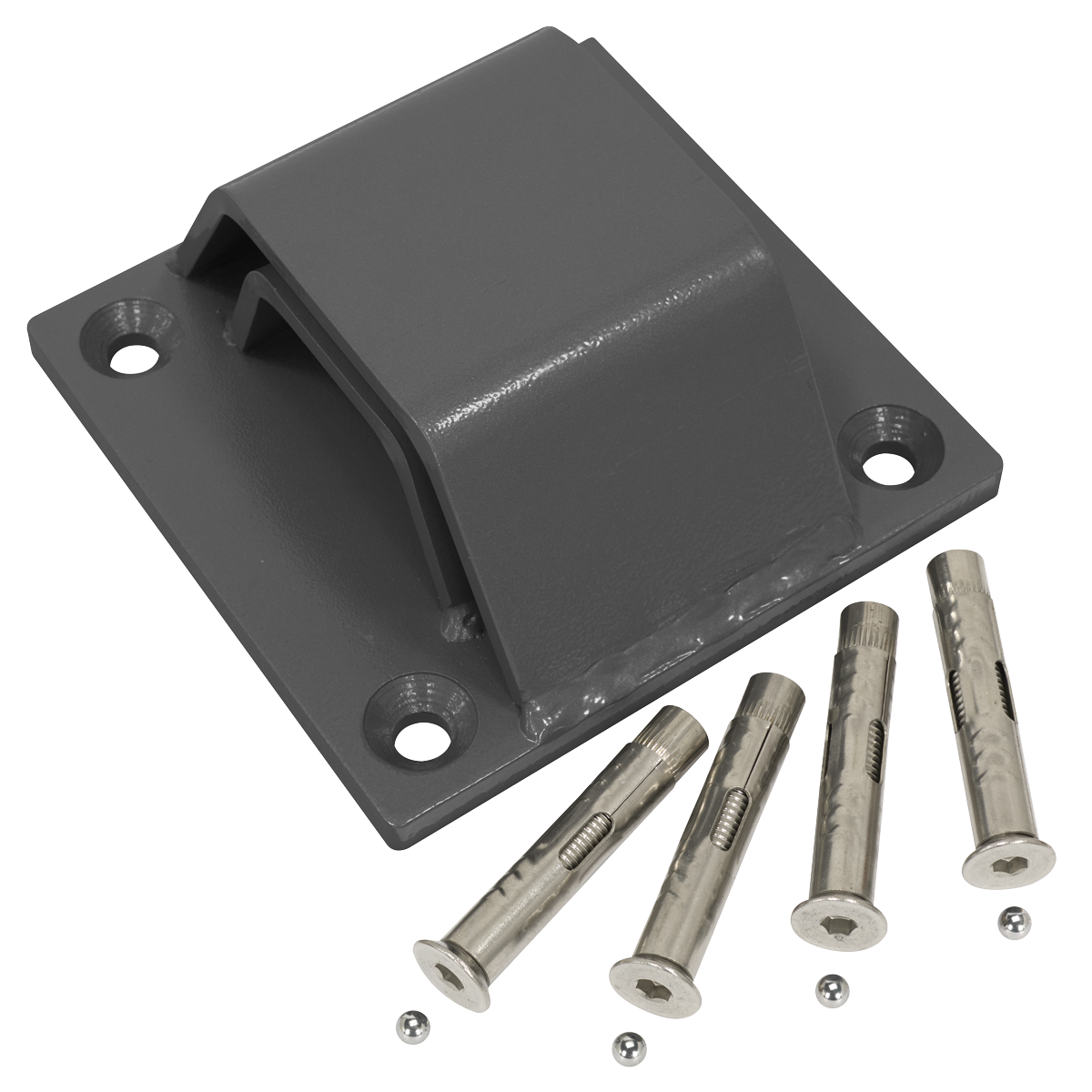 Motorcycle Ground Anchor with Twin Layer Protection