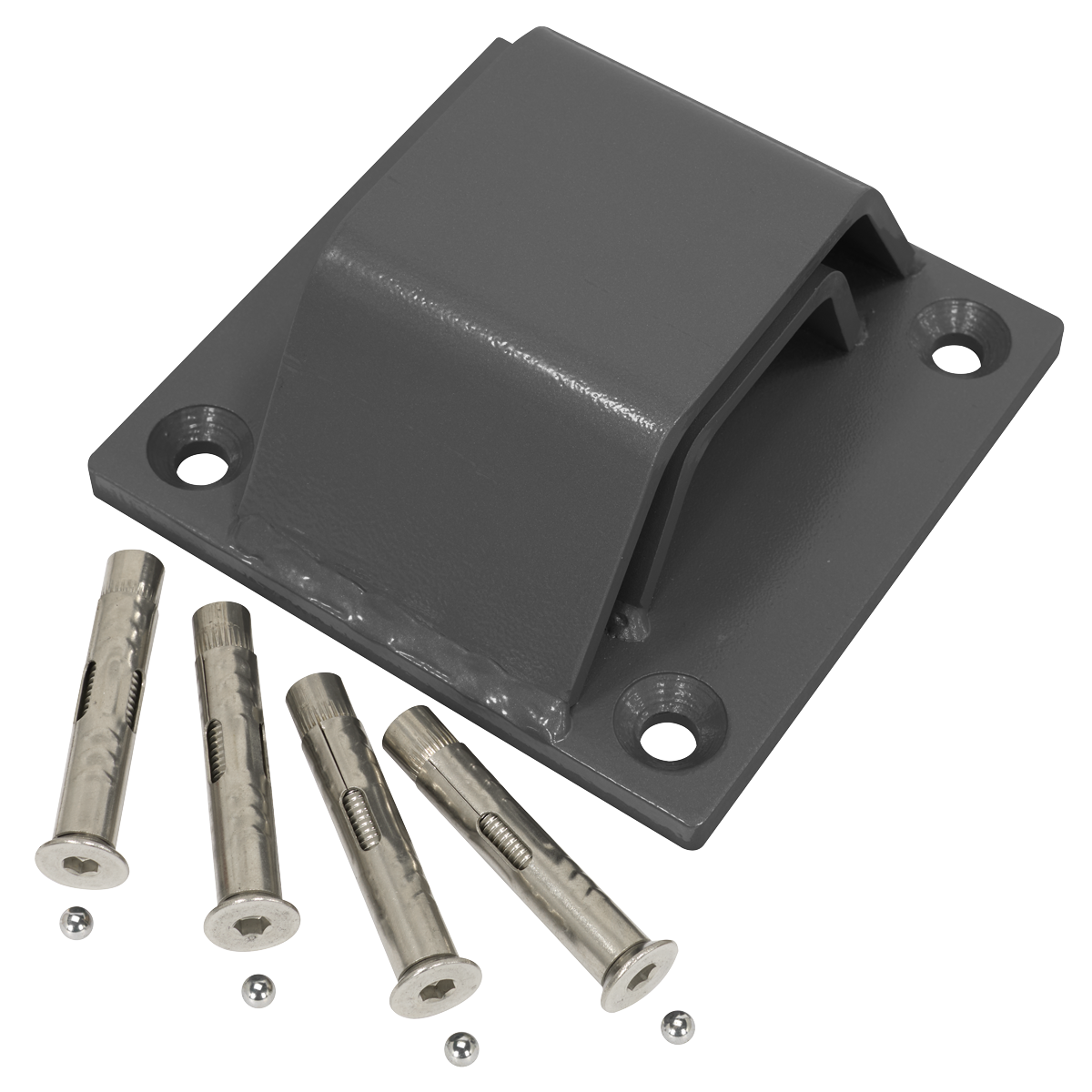 Motorcycle Ground Anchor with Twin Layer Protection