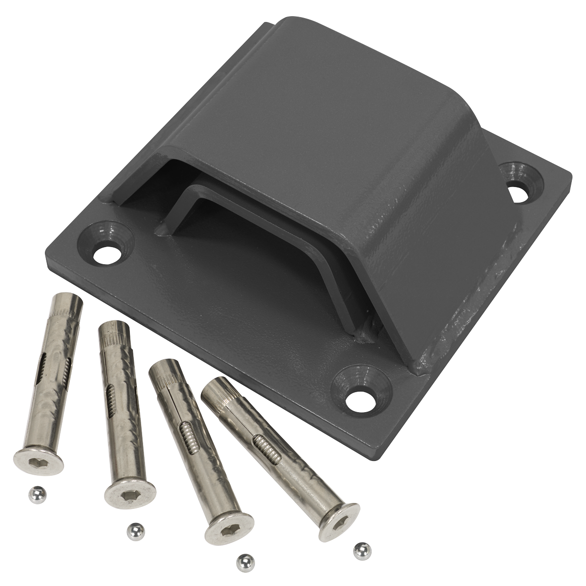 Motorcycle Ground Anchor with Twin Layer Protection