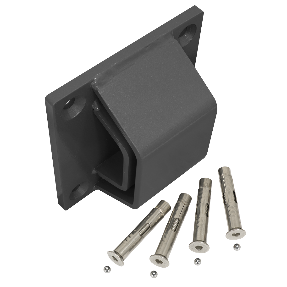 Motorcycle Ground Anchor with Twin Layer Protection