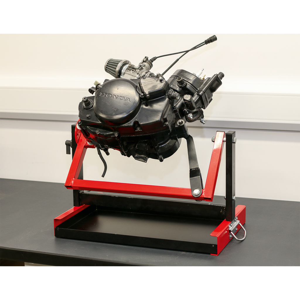 Motorcycle Engine Stand, Single/Twin Cylinder 30kg Capacity (Factory Refurbished B)