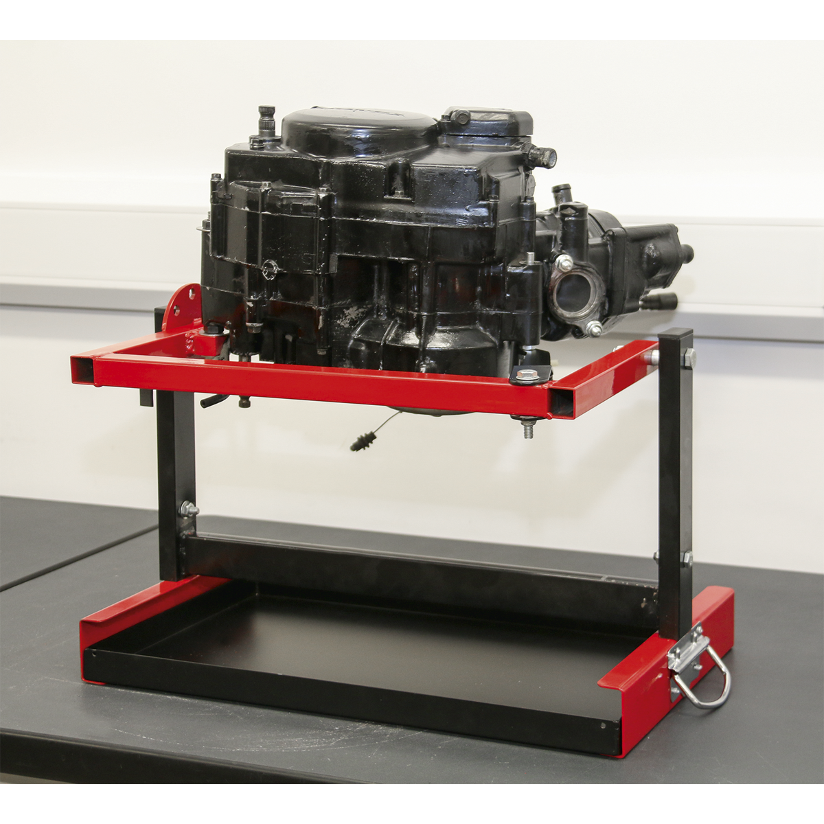 Motorcycle Engine Stand, Single/Twin Cylinder 30kg Capacity (Factory Refurbished B)