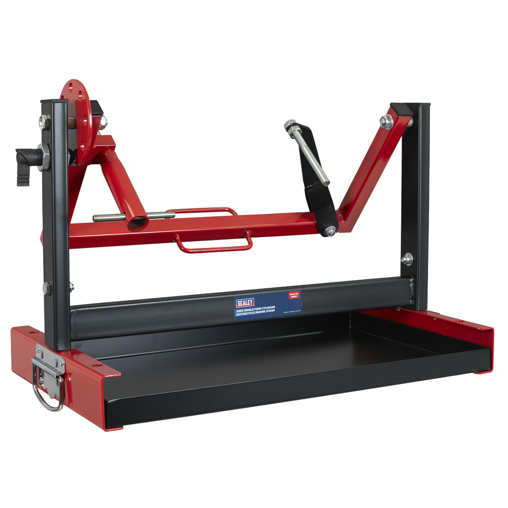 Motorcycle Engine Stand, Single/Twin Cylinder 30kg Capacity (Factory Refurbished B)