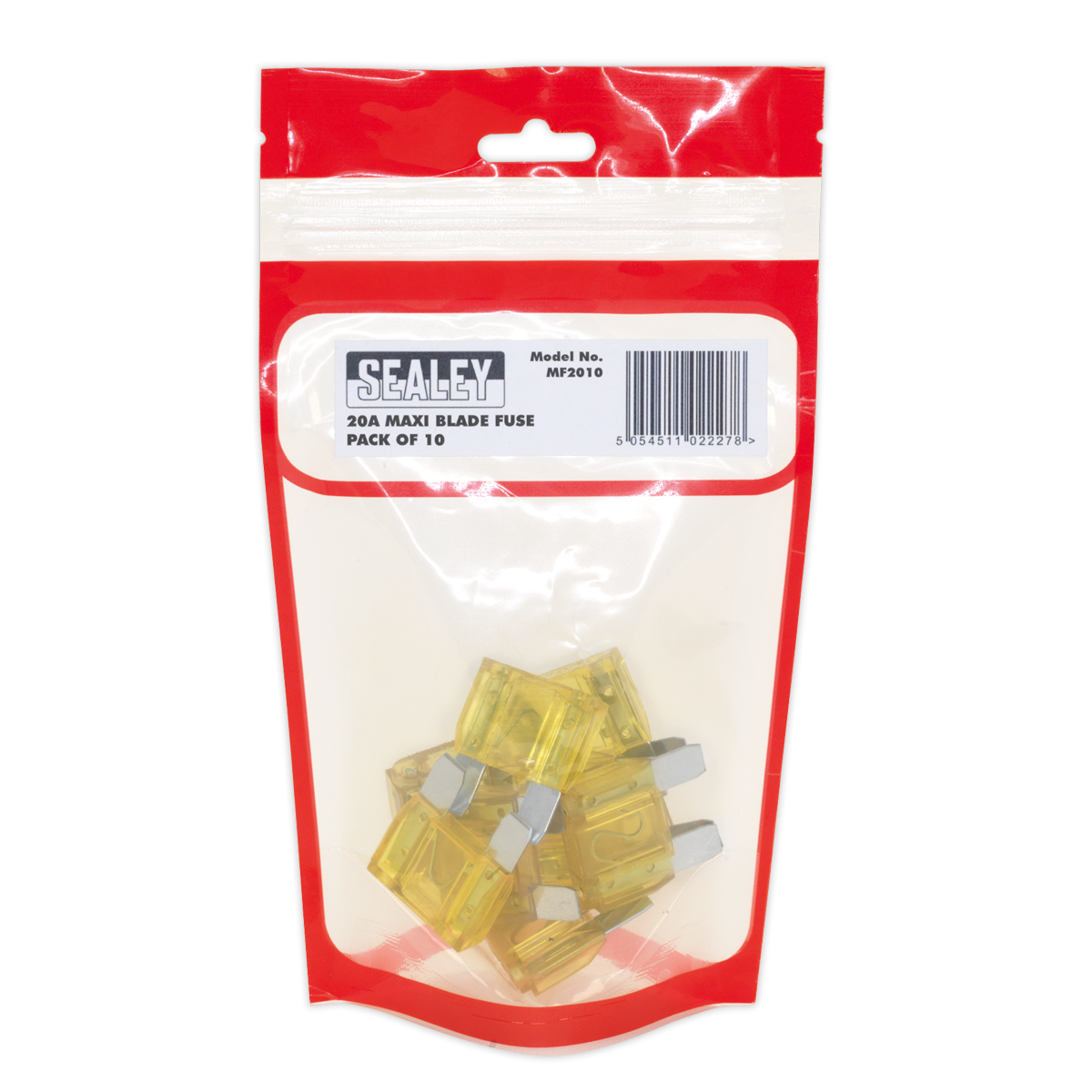 Automotive MAXI Blade Fuse 20A - Pack of 10