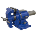 Multifunction Cast Iron Vice with Swivel Base 150mm