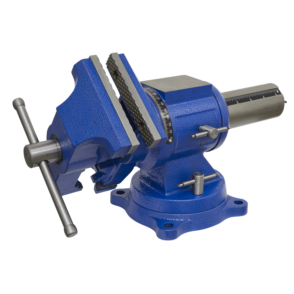 Multifunction Cast Iron Vice with Swivel Base 150mm