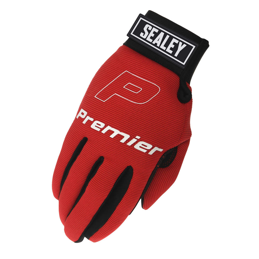 Premier Mechanic's Gloves Padded Palm (9) - Large Pair