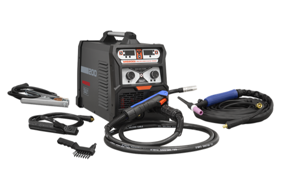 MIG/TIG & MMA (ARC/STICK) Inverter Welder, 200A (MIG200i)