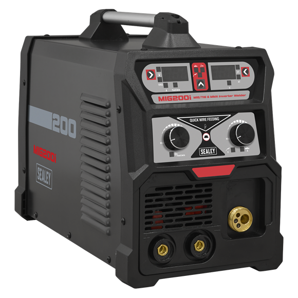 MIG/TIG & MMA (ARC/STICK) Inverter Welder, 200A (MIG200i)