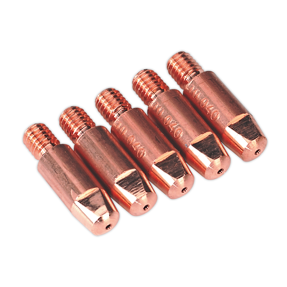 Aluminium Contact Tip 1mm MB25/36 - Pack of 5
