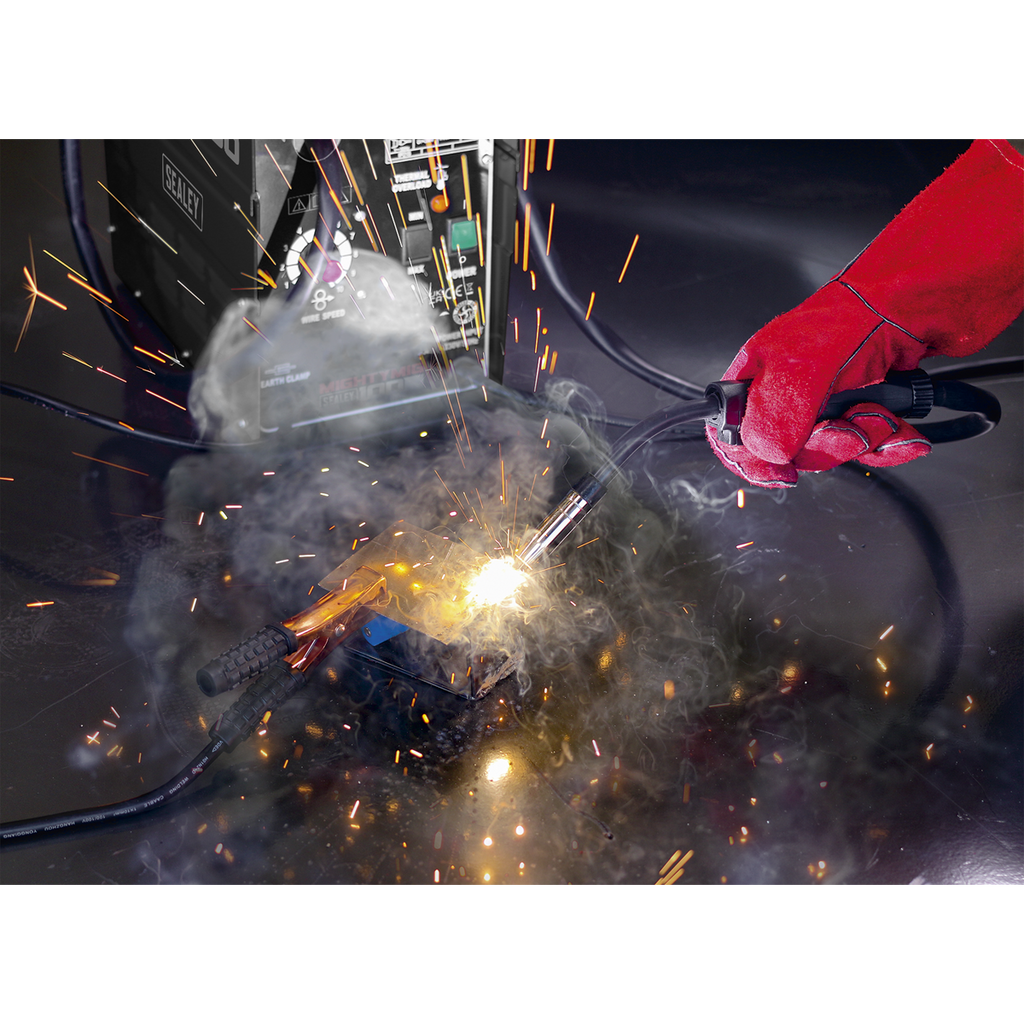 Gasless MIG Welder, 100A (MIGHTYMIG100)