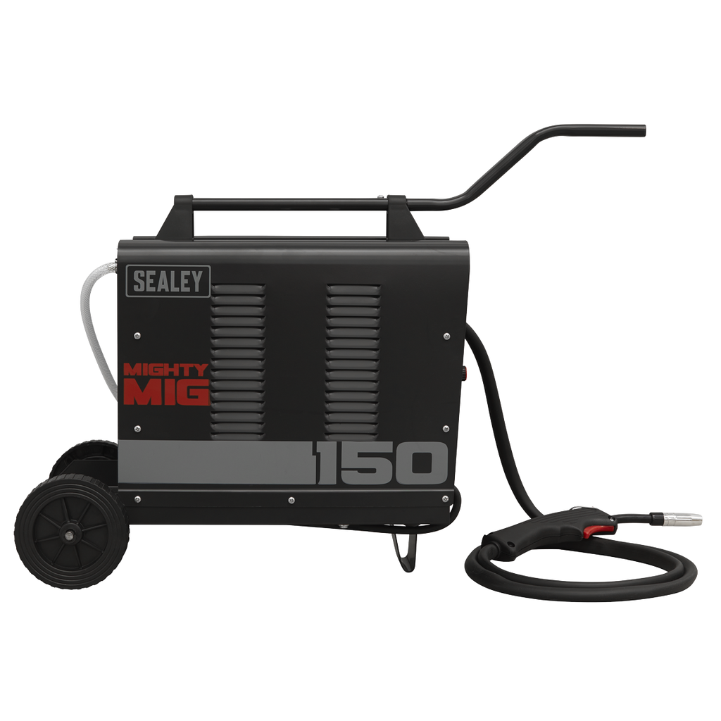Professional Gas/Gasless MIG Welder 150A 230V
