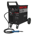 Professional Gas/Gasless MIG Welder with Euro Torch 190A