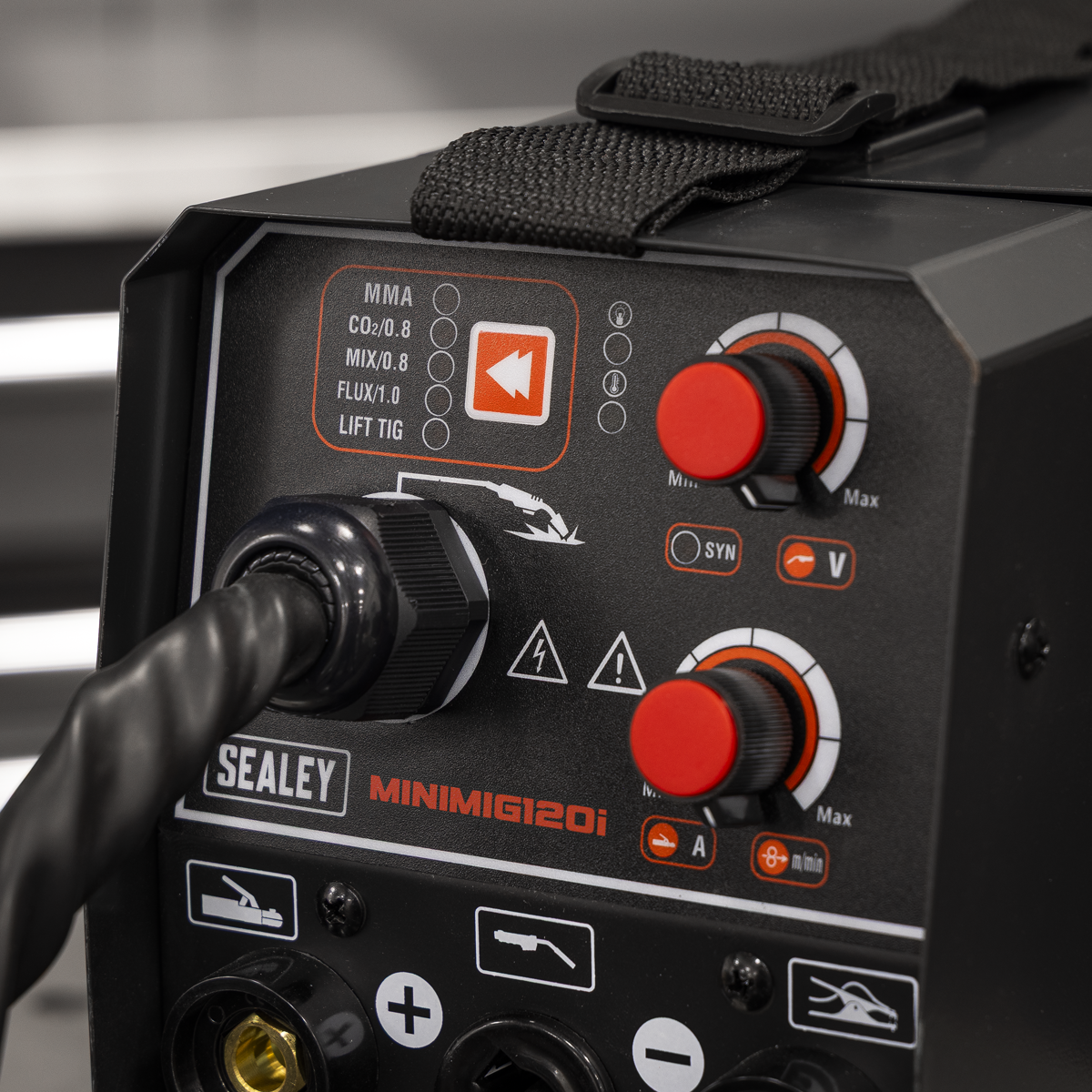 MIG/TIG & MMA (ARC/STICK) Inverter Welder, 120A (MINIMIG120i)