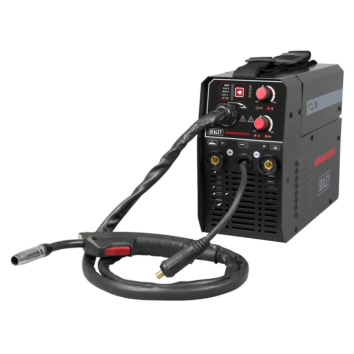 MIG/TIG & MMA (ARC/STICK) Inverter Welder, 120A (MINIMIG120i)