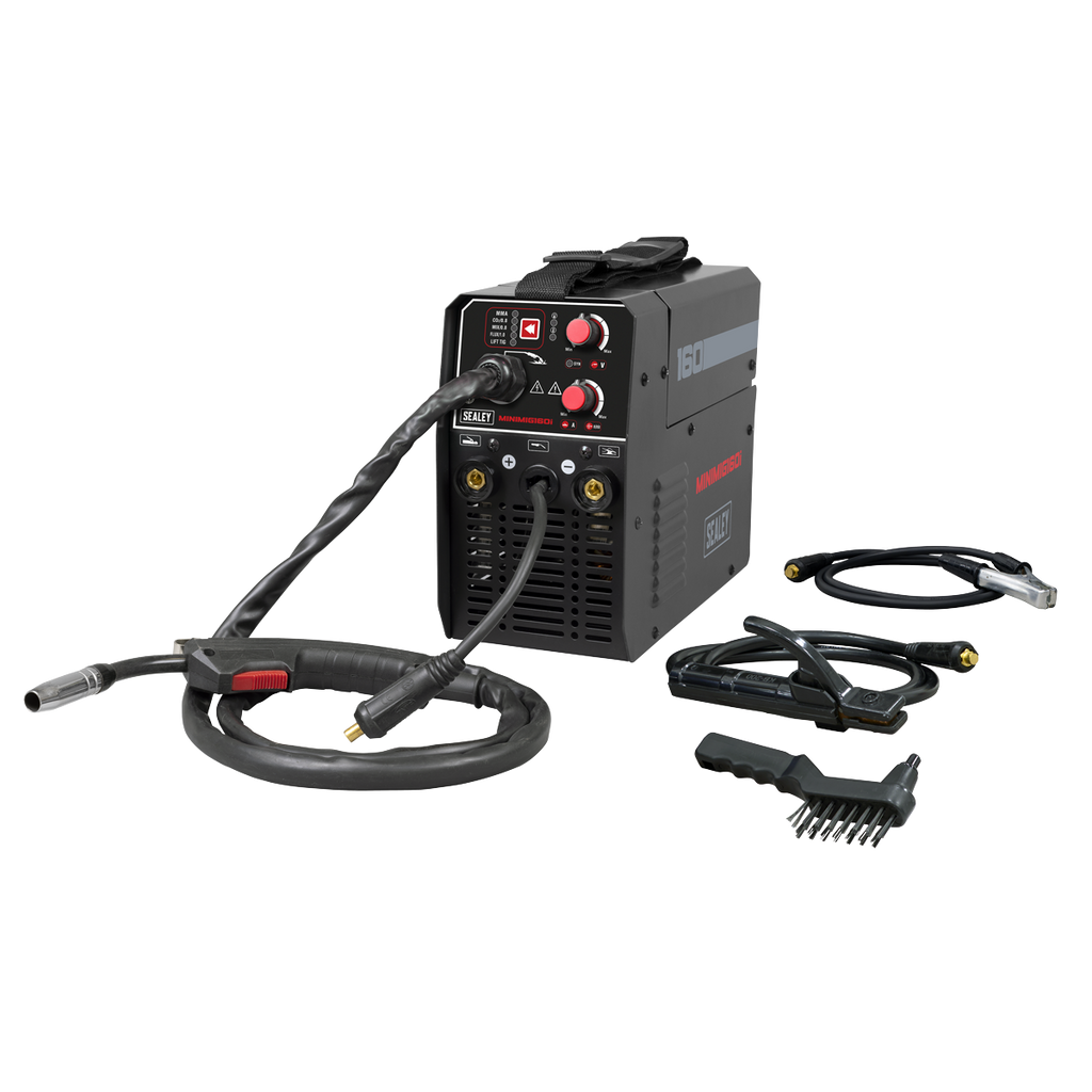 MIG/TIG & MMA (ARC/STICK) Inverter Welder, 160A (MINIMIG160i)