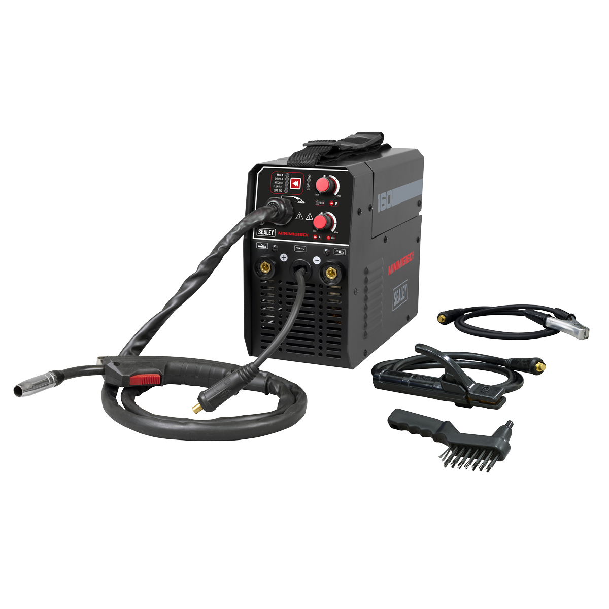 MIG/TIG & MMA (ARC/STICK) Inverter Welder, 160A (MINIMIG160i)