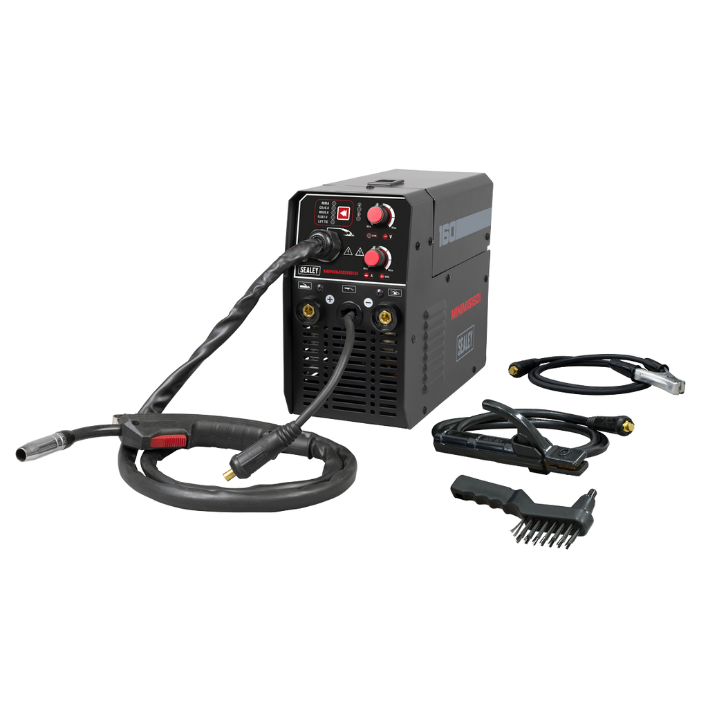 MIG/TIG & MMA (ARC/STICK) Inverter Welder, 160A (MINIMIG160i)