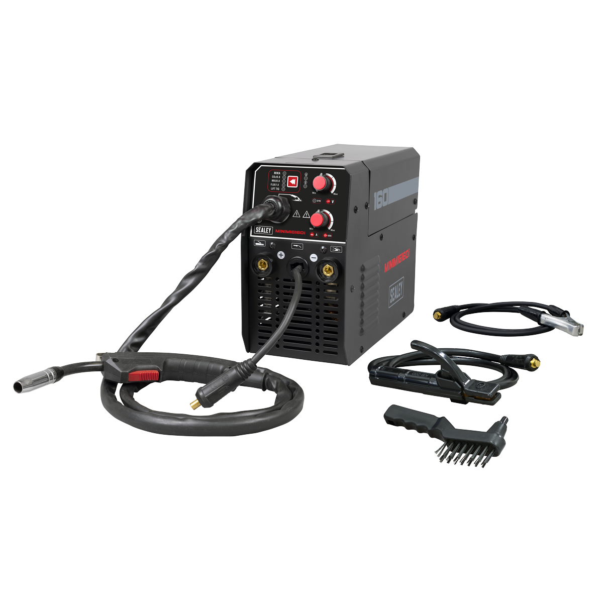 MIG/TIG & MMA (ARC/STICK) Inverter Welder, 160A (MINIMIG160i)