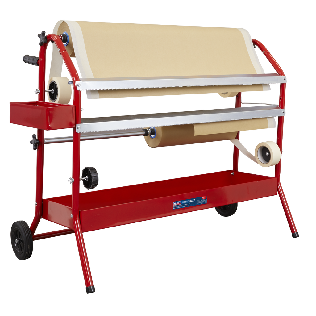Masking Paper Dispenser Trolley 2 x 900mm Rolls