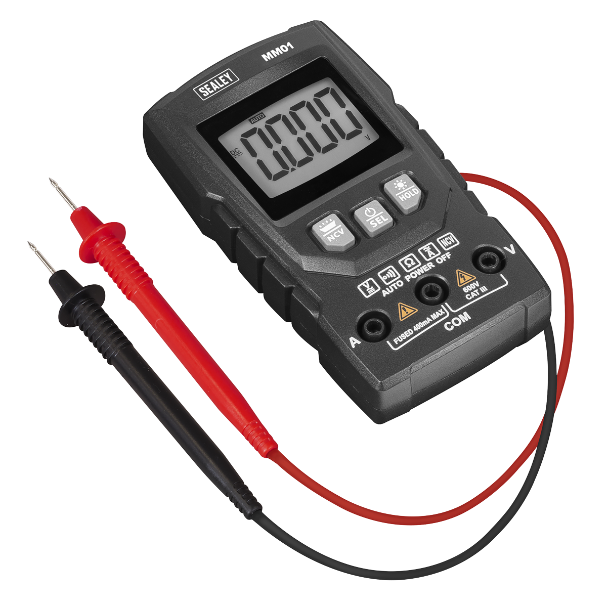 Auto-Ranging Digital Multimeter 6-Function
