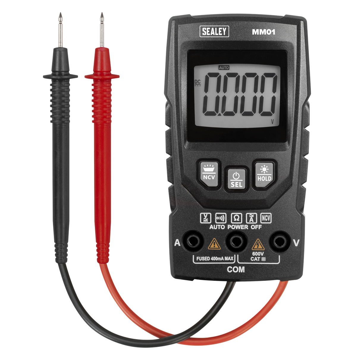 Auto-Ranging Digital Multimeter 6-Function