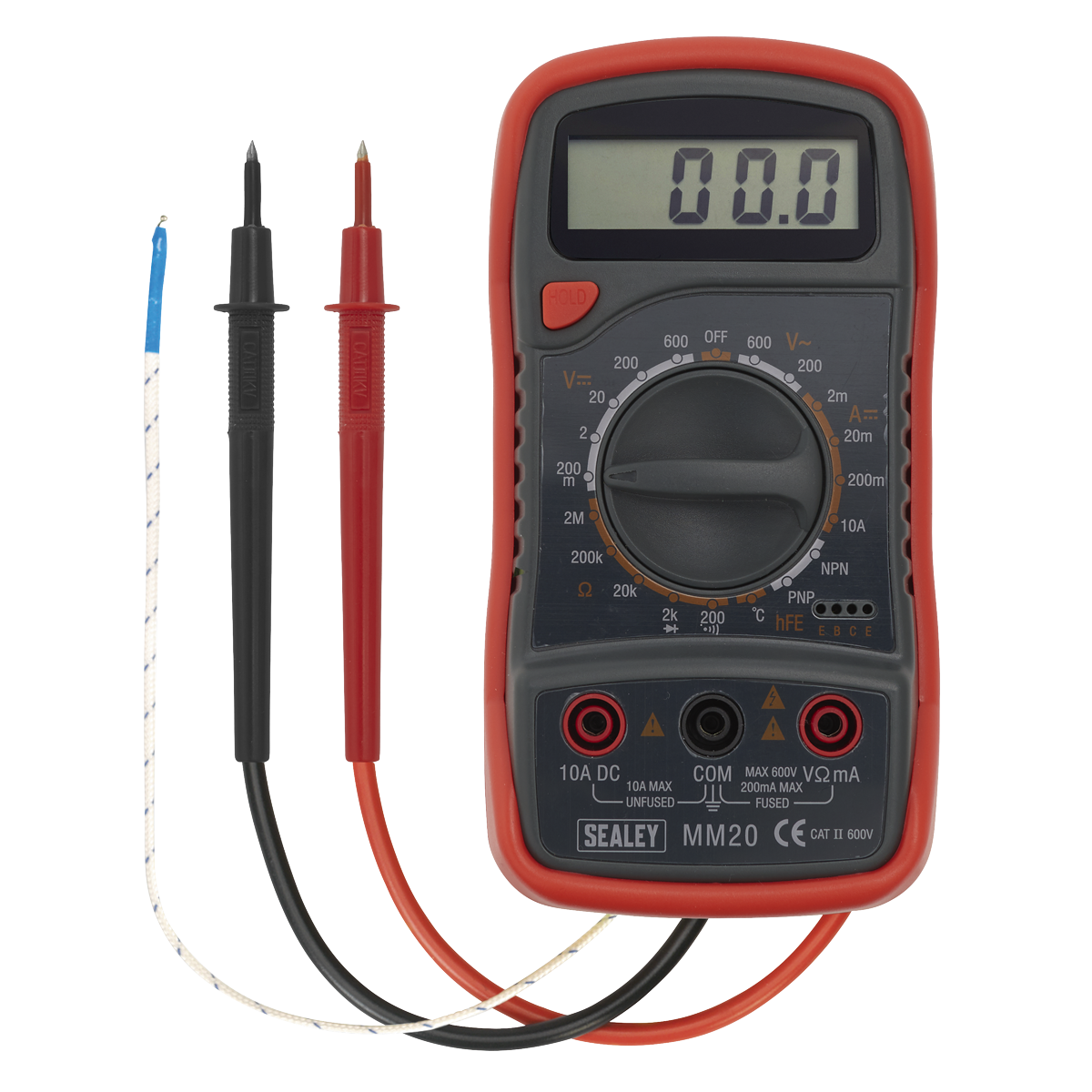 8-Function Digital Multimeter with Thermocouple