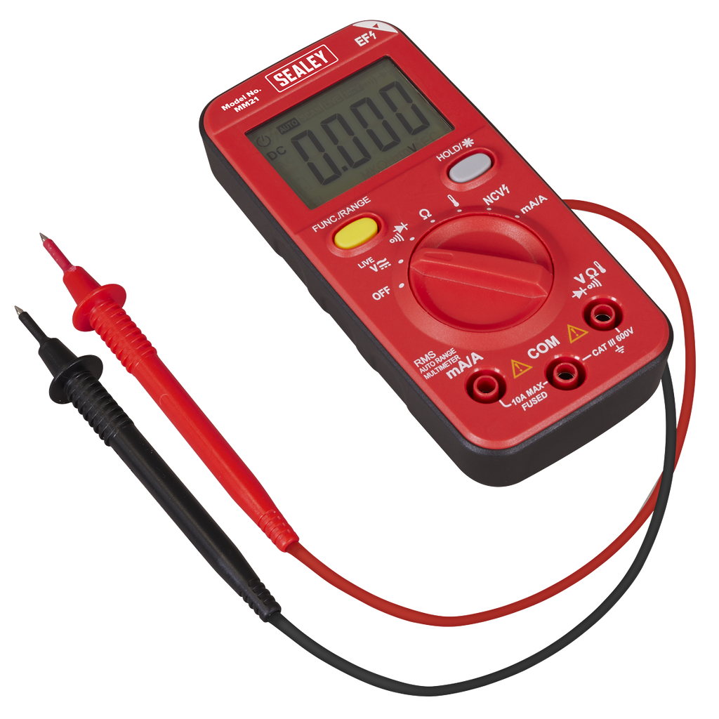 10-Function Professional Auto-Ranging Digital Multimeter