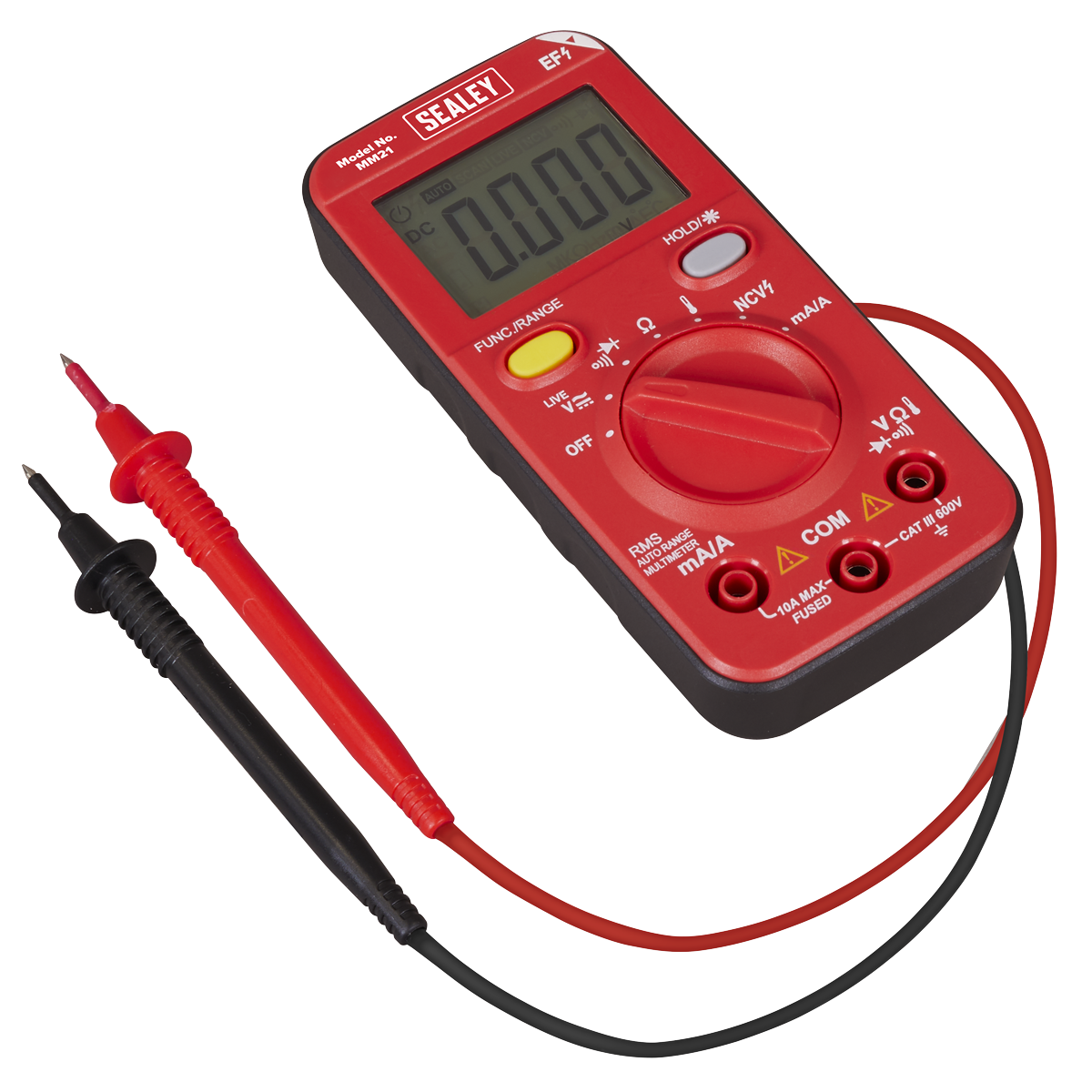 10-Function Professional Auto-Ranging Digital Multimeter