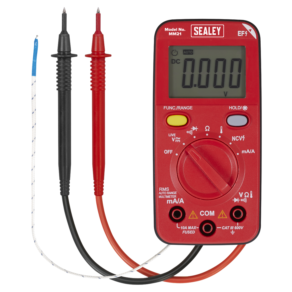 10-Function Professional Auto-Ranging Digital Multimeter